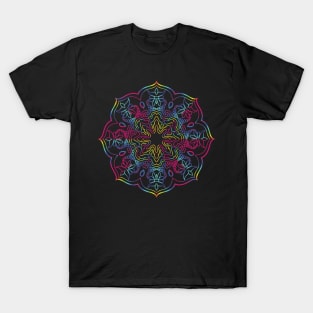 Mandala Rainbow 02582 T-Shirt